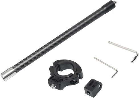 حامل كاميرا Fotoleey 360 للدراجات النارية، حامل مقود الدراجة لـ Insta360 X4، X3، X2، Ace Pro، Ace، GoPro ينطبق على ركوب الدراجات على الطرق in Kuwait