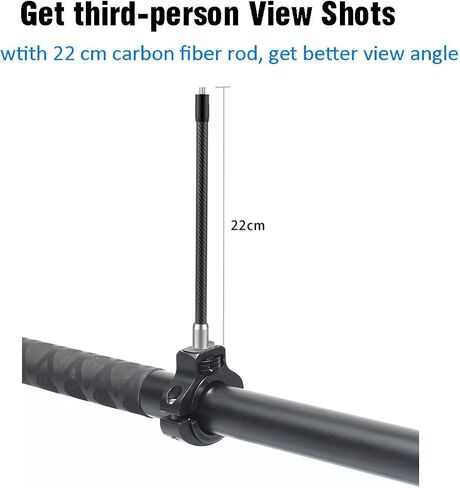 حامل كاميرا Fotoleey 360 للدراجات النارية، حامل مقود الدراجة لـ Insta360 X4، X3، X2، Ace Pro، Ace، GoPro ينطبق على ركوب الدراجات على الطرق in Kuwait