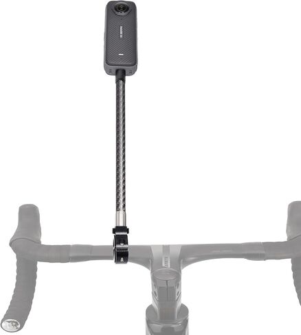 حامل كاميرا Fotoleey 360 للدراجات النارية، حامل مقود الدراجة لـ Insta360 X4، X3، X2، Ace Pro، Ace، GoPro ينطبق على ركوب الدراجات على الطرق in Kuwait