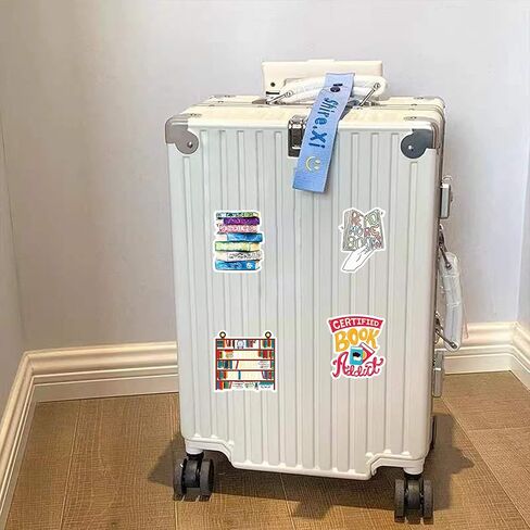 cobee Book Stickers, 100PCS Reading Stickers Library Sticker Bookish Sticker Book Lovers Gifts Waterproof Vinyl Decals for Laptops Water Bottle Computer Refrigerators Luggage Phone Cases Bicycles in Saudi Arabia