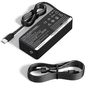 New 65W USB C Charger for Lenovo Laptop Charger,Lenovo Thinkpad x1 T14 T480,Lenovo Yogag 7i 9i,Lenovo Chromebook Charger,Fast Charging Type C Adapter Power Cord Supply