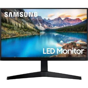 Samsung T37F Series 24-Inch FHD 1080p Computer Monitor, 75Hz, IPS Panel, HDMI, Display Port, VESA Compatible, 3 Yr WRNTY (LF24T374FWNXGO) (Renewed)