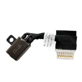 GinTai DC Power Jack Harness Cable Socket Plug Charging Port Replacement for Dell in-spiron 14 5480 5580/5485 5488 5498 5590 5598 Vostro 5481 5581 0K0XF2 K0XF2 Bucky-N14 450.0F703.0001 450.0F703.0031