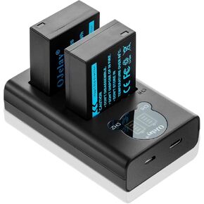OJelay Replacement NP-W126/ NP-W126S Battery (1020mAh, 7.2V) Compatible with Fujifilm XA1, XA2,XA3,XA5,XA10,XE1,XE2,X-E2S,XE3,XH1,XM1,X-Pro2,XT1,XT2,XT3,XT10,XT20,XT30,XT100, X100F and More