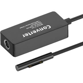 CY Surface Charge Converter,USB Type C to Surface Pro3/4/5/6/7/8/9 Book Pro 65W DC 15V Charge Adapter