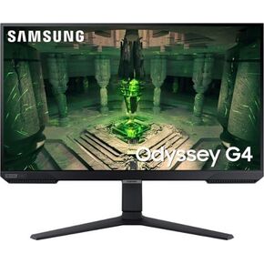 Samsung 27" Odyssey G4 Series FHD Gaming Monitor, IPS, 240Hz, 1ms, G-Sync Compatible, AMD FreeSync Premium, Ultrawide Game View, HDR 10, DisplayPort, HDMI, Black, with MTC HDMI Cable