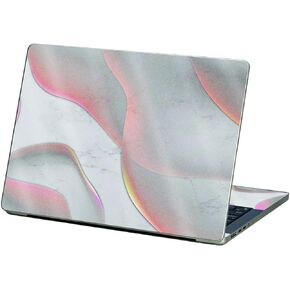 MightySkins Glossy Glitter Skin Compatible with Apple MacBook Pro 13" M2 (2022) - Bubble Marble | Protective, Durable High-Gloss Glitter Finish | Easy to Apply and Change Styles | Made in The USA
