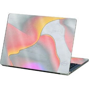 MightySkins Glossy Glitter Skin Compatible with Apple MacBook Pro 13" M2 (2022) - Marble Magma | Protective, Durable High-Gloss Glitter Finish | Easy to Apply and Change Styles | Made in The USA