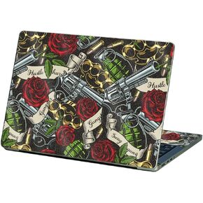 MightySkins Glossy Glitter Skin Compatible with Apple MacBook Pro 13" M2 (2022) - Gangster Life | Protective, Durable High-Gloss Glitter Finish | Easy to Apply and Change Styles | Made in The USA