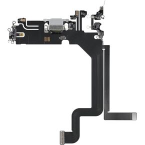 Charging Port Replacement Dock Connector Repair Headphone Jack for iPhone 14 Pro Max Fix USB Charge Flex Cable Microphone Antenna Assembly for A2651, A2893, A2894, A2895, A2896