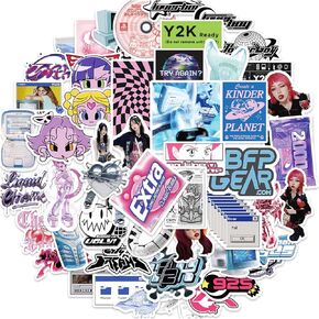 Oshinoko Stickers 50 Pcs Waterproof,Removable,Cute,Beautiful,Suitable for Boys and Girls in Water Bottles,Phones,Laptop,Guitar,Car,Motorcycle,Cup,Piano,Bicycle, Scooter,Suitcase Vinyl Material.