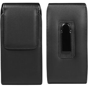 Cell Phone Holster with Belt Clip Case Pouch Holder for Motorola Moto G Power 5G G Play G Stylus 5G 2023, Samsung Galaxy S24 Ultra S24+ S23+ S22+ S21+ A55 A35 A25 A15 A14 A13 A12 iPhone 14 Pro Max (L)