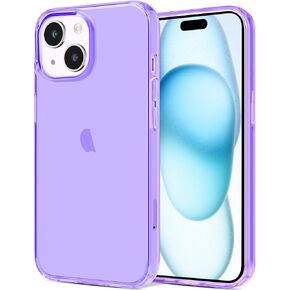 JJGoo Compatible with iPhone 15 Case Clear, Soft Clear TPU Phone Cases, Shockproof Transparent Bumper Cover Slim Thin Phone Case