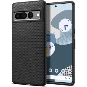 Spigen Liquid Air Designed for Pixel 7 Pro Case (2022) - Matte Black