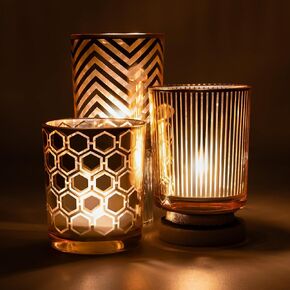 Votive Candle Holders Set of 12, Clear Glass Candle Holder in Bulk with Dots Pattern, Small Vintage Tea Light Holders Crystal Candle Holder Set for Wedding Decor, Birthday Party, Chirstmas