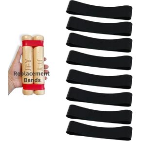 10pcs Hand Resistance Bands - Finger Grip Training for Strength Expansion - [JevenFening RipSticks Replacement Resistance Bands] - Forearm, Hand Exercises - Perfect for Rehabilitation Hand Therapy