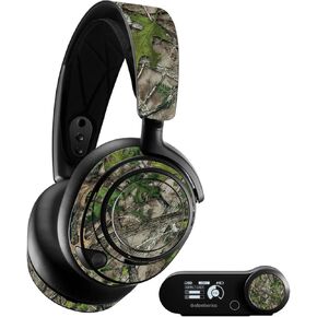 MightySkins Glossy Glitter Skin Compatible with SteelSeries Arctis Nova Pro - HTC Green | Protective, Durable High-Gloss Glitter Finish | Easy to Apply, Remove, and Change Styles | Made in The USA