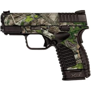 MightySkins Skin Compatible with Springfield XDS 3.3 - HTC Green | Protective, Durable, and Unique Vinyl Decal wrap Cover | Easy to Apply, Remove, and Change Styles | Made in The USA