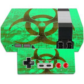 MightySkins Skin Compatible with Nintendo NES Classic Edition wrap Cover Sticker Skins Biohazard