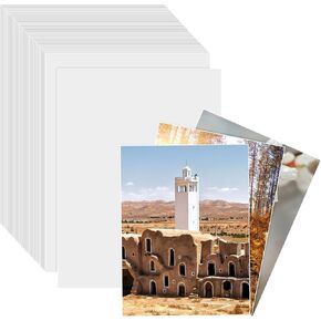 120 Sheets 200gsm Photo Paper White Photographic Paper Photo Quality Printer Paper for Printer(4x6 Inch, 5x7 Inch,8.3x11.7 Inch)
