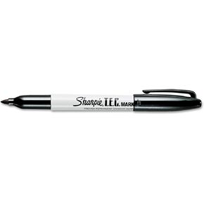 SHARPIE Tec Trace Element Certified Marker Black Fine Point 6-Markers 13401