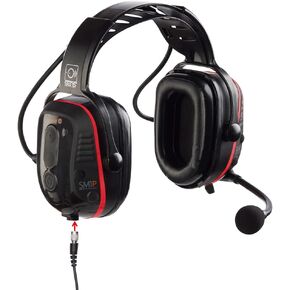 SM1P Heavy-Duty Industrial Wireless Communication Headset, Smart Noise Cancelling Ear Protection for Manufacturing, Oil & Gas, Mining, Data Centers, and Food Processing