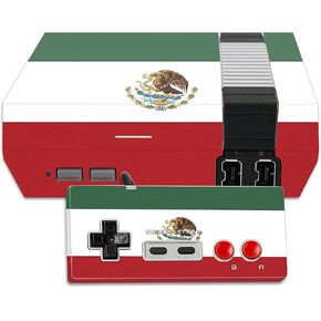 MightySkins Skin Compatible with Nintendo NES Classic Edition wrap Cover Sticker Skins Mexican Flag