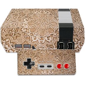 MightySkins Skin Compatible with Nintendo NES Classic Edition wrap Cover Sticker Skins Carved