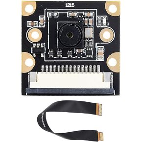 Waveshare IMX219 Camera Module for Raspberry Pi 5, 8MP Pixels Pi5 Camera, MIPI-CSI Interface, 79.3° FOV (Field of View), Comes with Pi5 CSI Flexible Cable 200mm
