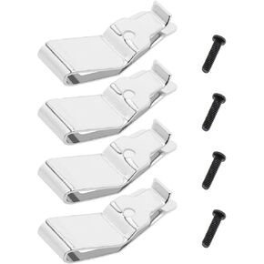 4pcs Belt Clip Hook 42-70-0495 Impact Wrench Belt Clip Compatible with Milwaukee 2555-20 2551-20 ?2552-20 2553-20 2554-20 M12 Fuel Stubby 3/8" Impact Wrench