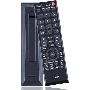 Universal Remote Control for Toshiba TVs, for All Toshiba TVs, LCD, LED, Smart, and 4K TVs