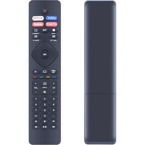 New NH800UP RF402A-V14 Remote Control Replacement for Philips LED Smart TV 75PFL5704/F7,65PFL5704/F7, 43PFL5604/F7, 50PFL5704/F7, 55PFL5604/F7, 55PFL5704/F7, 65PFL5604/F7 (No Voice)
