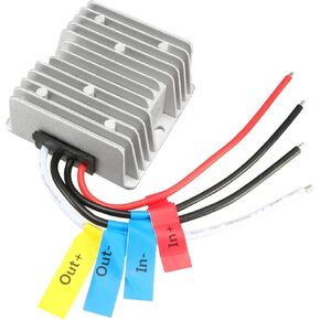 uxcell DC12V/24V to DC 5V 30A 150W Waterproof Power Supply Module Voltage Converter Regulator Transformer