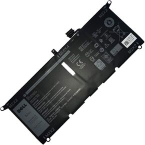 DELL DXGH8 Battery for DELL XPS 13 9370 XPS 13 9380 Inspiron 13 5390 Inspiron 13 5391 Inspiron 13 7390 2-in-1 7391 2-in-1 Inspiron 14 7490 Dell Latitude 3301 Vostro 5390 Vostro 5391 7.6V 52Wh 6500mAh