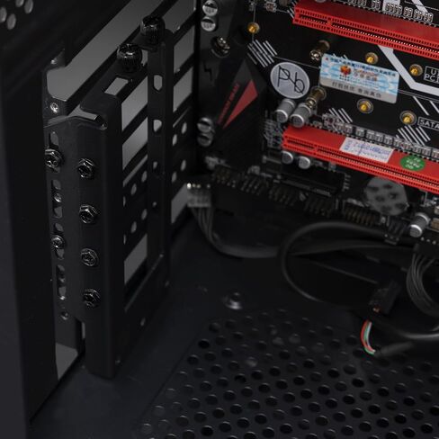 Graphics Card Bracket with Versatile Vertical GPU Mount Bracket and Gpu Holder for Enhanced PC Performance Black in Kuwait