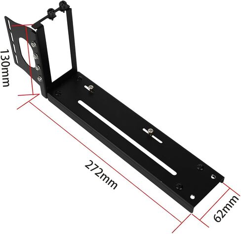 Graphics Card Bracket with Versatile Vertical GPU Mount Bracket and Gpu Holder for Enhanced PC Performance Black in Kuwait