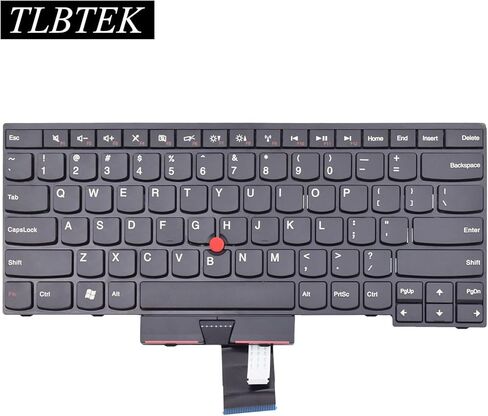 استبدال لوحة المفاتيح TLBTEK متوافق مع Lenovo IBM Thinkpad Edge E430 E435 E430C E430S E330 E335 S430 T430U Series Laptop 04Y0116, 04Y0227, 0C01589, 04Y0190 in Saudi Arabia