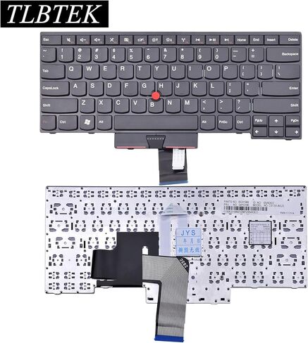 استبدال لوحة المفاتيح TLBTEK متوافق مع Lenovo IBM Thinkpad Edge E430 E435 E430C E430S E330 E335 S430 T430U Series Laptop 04Y0116, 04Y0227, 0C01589, 04Y0190 in Saudi Arabia