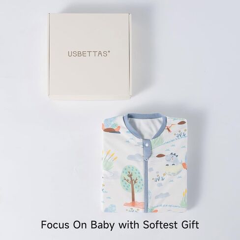 Toddler Sleep Sack with Feet 2.5 Tog, Thermostatic Breathable Cotton Baby Sleep Sack with Two-Way Zipper in Saudi Arabia