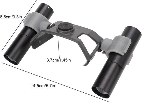 Drone Strobe Lights, Drone Lights for Night Flying Aluminum Alloy Drone Night Flashlight 100m Reliable Range Drone Direction Light RC Drone Upgrade Part in Saudi Arabia