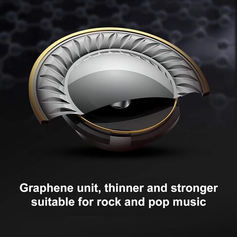 YINYOO KBEAR OS1PRO in Ear Monitor Earbuds for Musicians, HiFi Headset Earphones Headphones Wired, Graphene Dynamic Bass Boosted, Noise Canceling, Auriculares Detachable Cable (with mic, Black) in Saudi Arabia