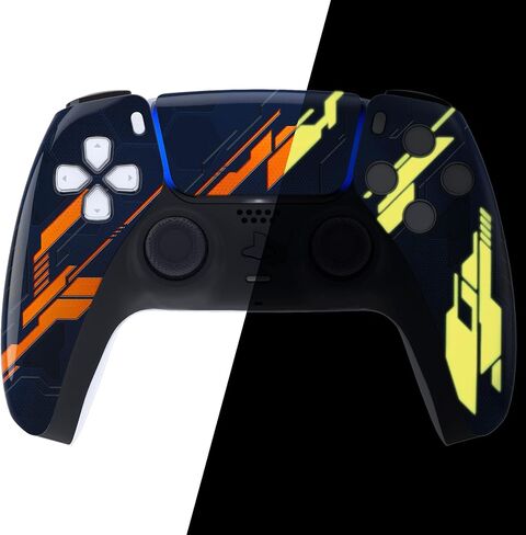 eXtremeRate Spider Armor Front Housing Shell with Touchpad Compatible with ps5 Controller BDM-010 BDM-020 BDM-030 BDM-040, DIY Replacement Shell Custom Touch Pad Cover Compatible with ps5 Controller in Saudi Arabia
