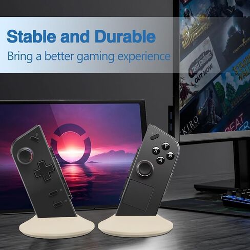 KPSIHRIO Legion Go Controller Grips Stand Base Protector Compatible with Lenovo Legion Go Handheld, Silicone Protective Stand Dock Case, Legion Go Accessories Only for Stationary Standing (Black) in Saudi Arabia