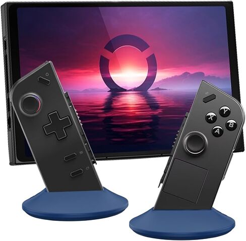 KPSIHRIO Legion Go Controller Grips Stand Base Protector Compatible with Lenovo Legion Go Handheld, Silicone Protective Stand Dock Case, Legion Go Accessories Only for Stationary Standing (Black) in Saudi Arabia