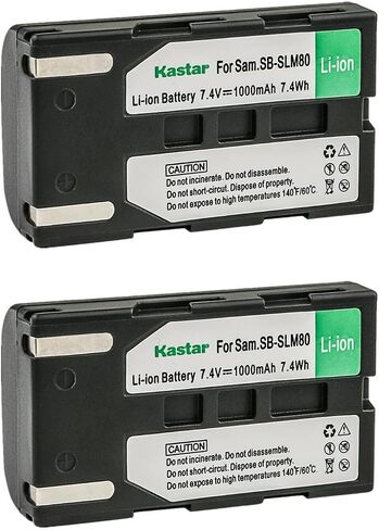 بطارية بديلة Kastar SB-LSM80 مكونة من قطعتين لبطارية سامسونج SB-LSM80 SBLSM80، SB-LSM160 SBLSM160، SB-LSM320 SBLSM320 in Saudi Arabia