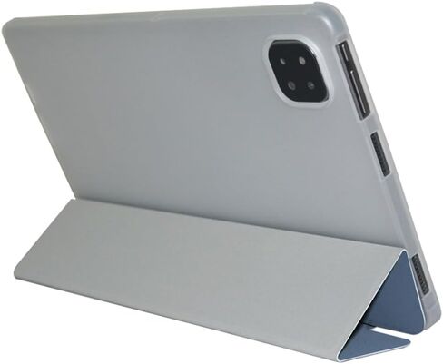 حافظة لجهاز ALLDOCUBE iPlay 60 / ALLDOCUBE iPlay 60 Pro مقاس 11 بوصة، حافظة حماية قابلة للطي من جلد البولي يوريثان رفيعة للغاية مع حامل ثلاثي الطي وغطاء خلفي ناعم من مادة TPU، أزرق in Kuwait