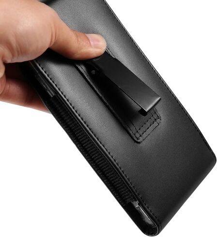Cell Phone Holster with Belt Clip Case Pouch Holder for Motorola Moto G Power 5G G Play G Stylus 5G 2023, Samsung Galaxy S24 Ultra S24+ S23+ S22+ S21+ A55 A35 A25 A15 A14 A13 A12 iPhone 14 Pro Max (L) in Saudi Arabia