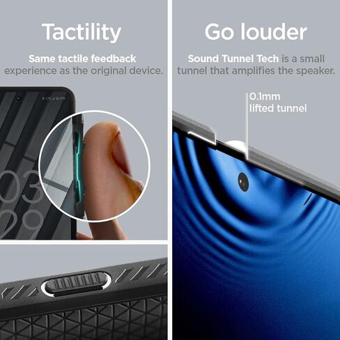 Spigen Liquid Air Designed for Pixel 7 Pro Case (2022) - Matte Black in Saudi Arabia