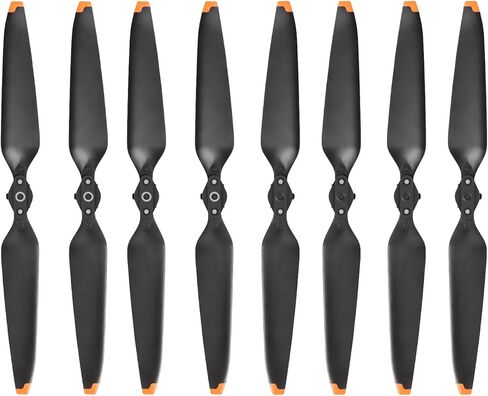 YueLi Mavic 3/Mavic 3 Classic 9453F مراوح منخفضة الضوضاء لـ DJI Mavic 3/Mavic 3 Classic/Mavic 3 pro ملحقات الطائرة بدون طيار (4 أزواج، M3 برتقالي) in Kuwait