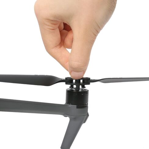 YueLi Mavic 3/Mavic 3 Classic 9453F مراوح منخفضة الضوضاء لـ DJI Mavic 3/Mavic 3 Classic/Mavic 3 pro ملحقات الطائرة بدون طيار (4 أزواج، M3 برتقالي) in Kuwait